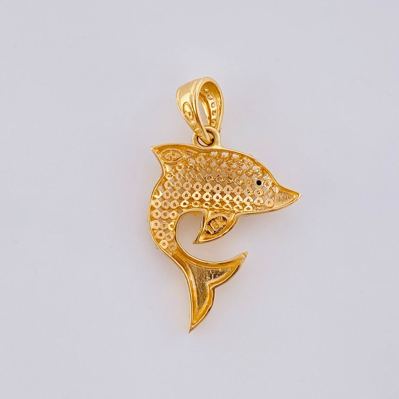 Dije Delfin 2.5g / 2.8cm Oro Amarillo 18K