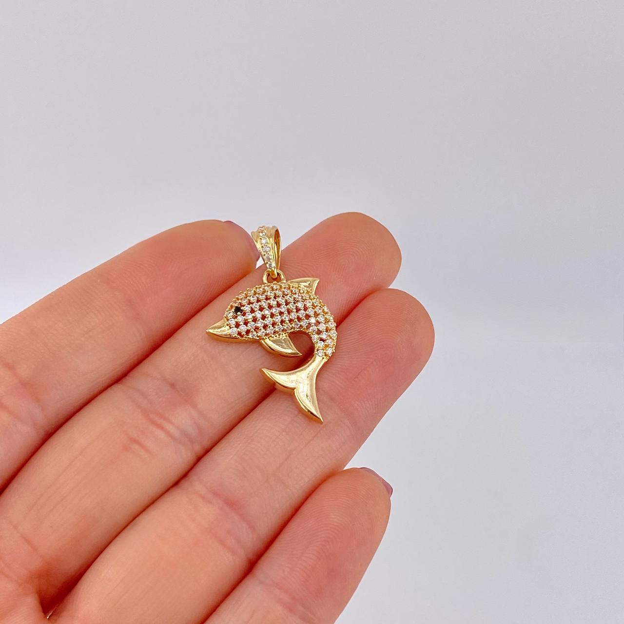 Dije Delfin 2.5g / 2.8cm Oro Amarillo 18K