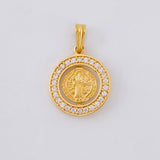 Dije San Benito Movil 2g / 2.2cm Oro Amarillo 18K