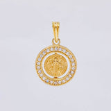 Dije San Benito Movil 2g / 2.2cm Oro Amarillo 18K