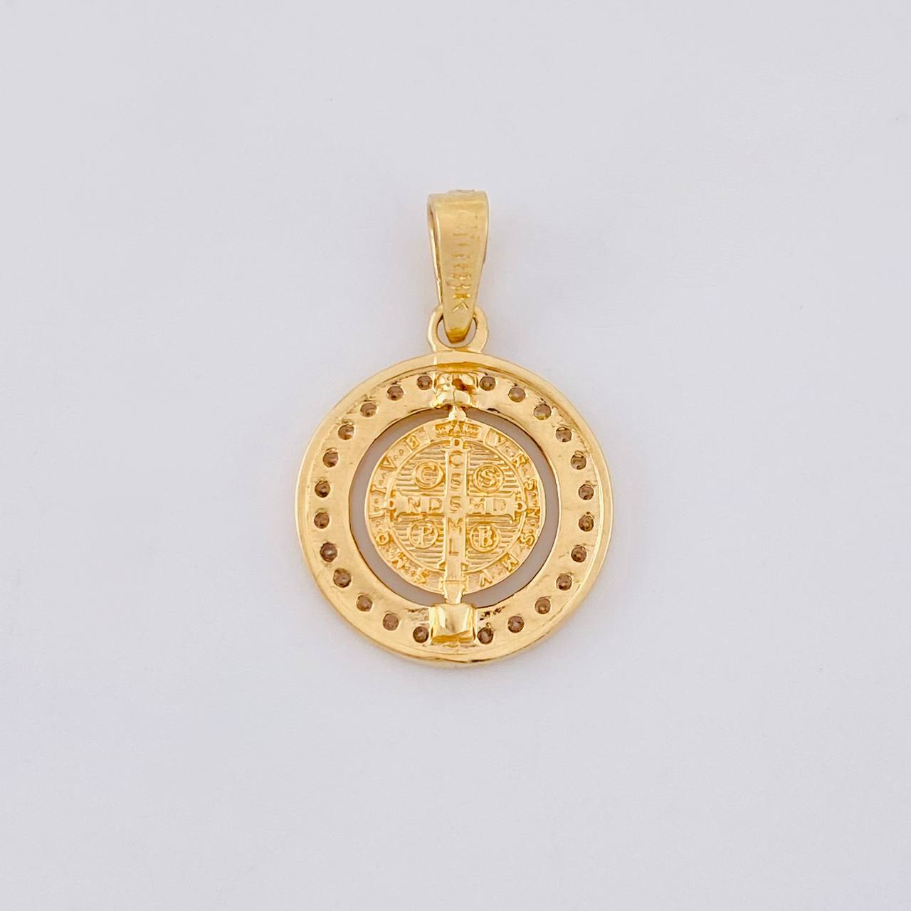 Dije San Benito Movil 2g / 2.2cm Oro Amarillo 18K