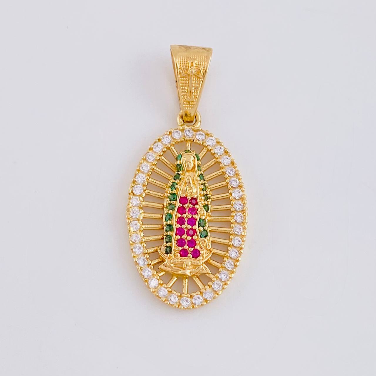 Dije Virgen de Guadalupe 3.45g / 3.3cm Oro Amarillo 18K
