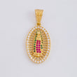 Dije Virgen de Guadalupe 3.45g / 3.3cm Oro Amarillo 18K
