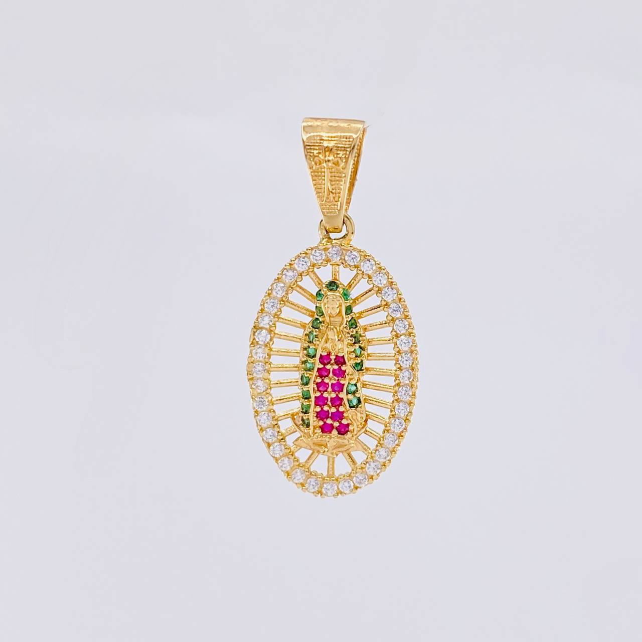 Dije Virgen de Guadalupe 3.45g / 3.3cm Oro Amarillo 18K