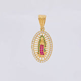 Dije Virgen de Guadalupe 3.45g / 3.3cm Oro Amarillo 18K