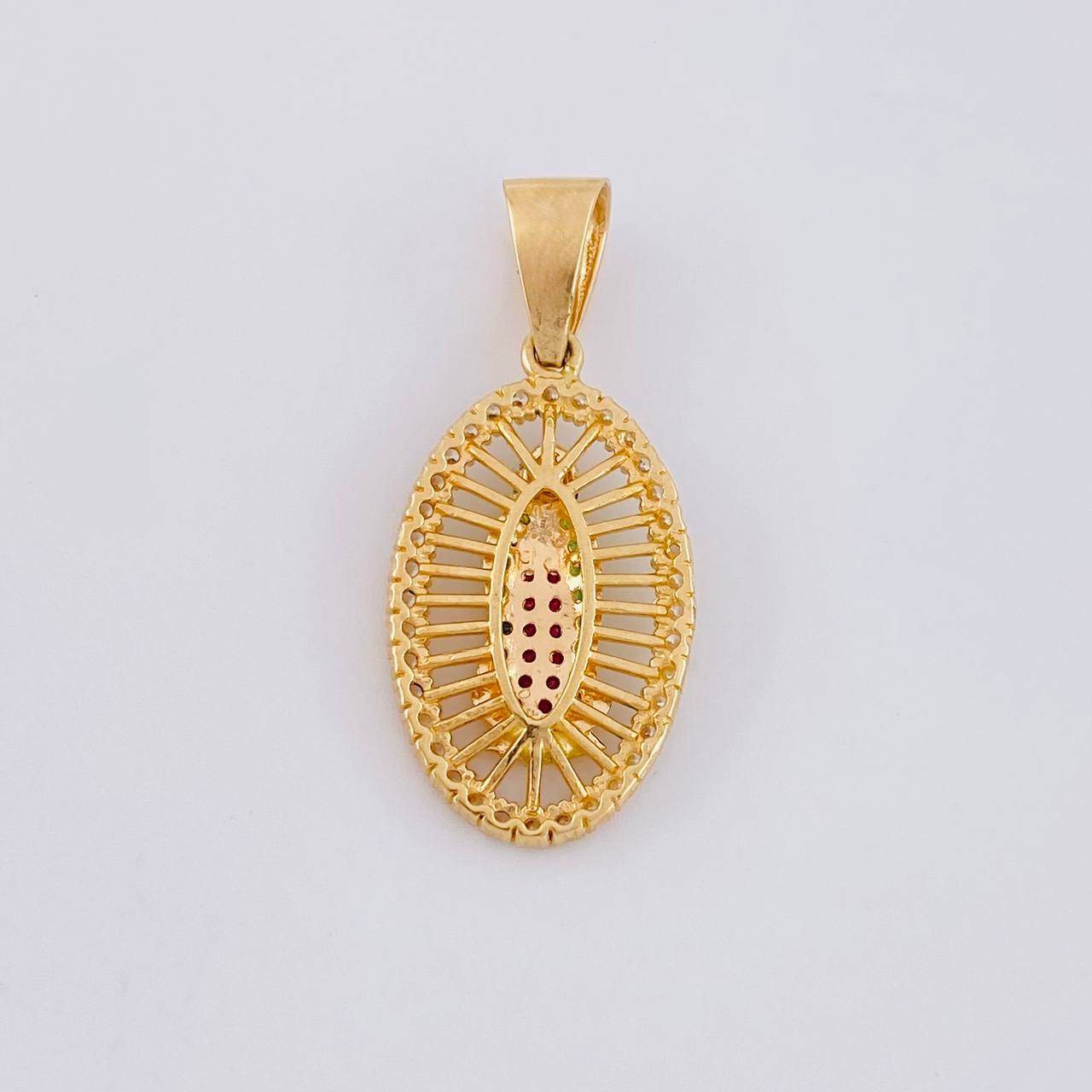 Dije Virgen de Guadalupe 3.45g / 3.3cm Oro Amarillo 18K