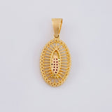 Dije Virgen de Guadalupe 3.45g / 3.3cm Oro Amarillo 18K