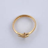 Anillo Estrella De Mar 1.05gr / T4 3/4 / Oro 18K $