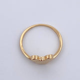 Anillo Raton 2.15gr / T6 1/2 / Oro 18K $