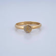 Anillo Medio Circulo 1.05gr / T5 3/4 / Oro 18K $