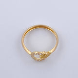 Anillo Circulo Raton 1.1gr / T5 3/4 / Oro 18K $