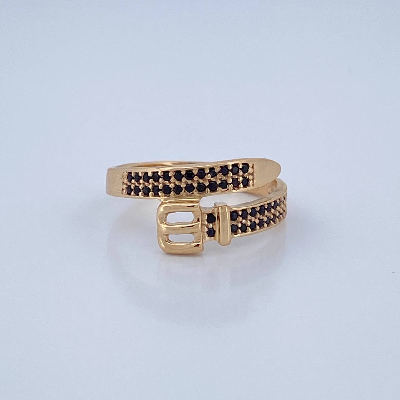 Anillo Cinturon 3.15gr / T7 1/4 / Oro 18K $