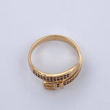 Anillo Cinturon 3.15gr / T7 1/4 / Oro 18K $