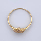 Anillo Corona Real 1.45gr / T7 1/4 / Oro 18K $