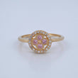 Anillo Flor 2.8gr / T7 1/4 / Oro 18K $