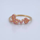 Anillo Love 1.7gr / T6 3/4 / Oro 18K $