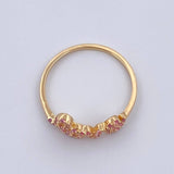Anillo Love 1.7gr / T6 3/4 / Oro 18K $