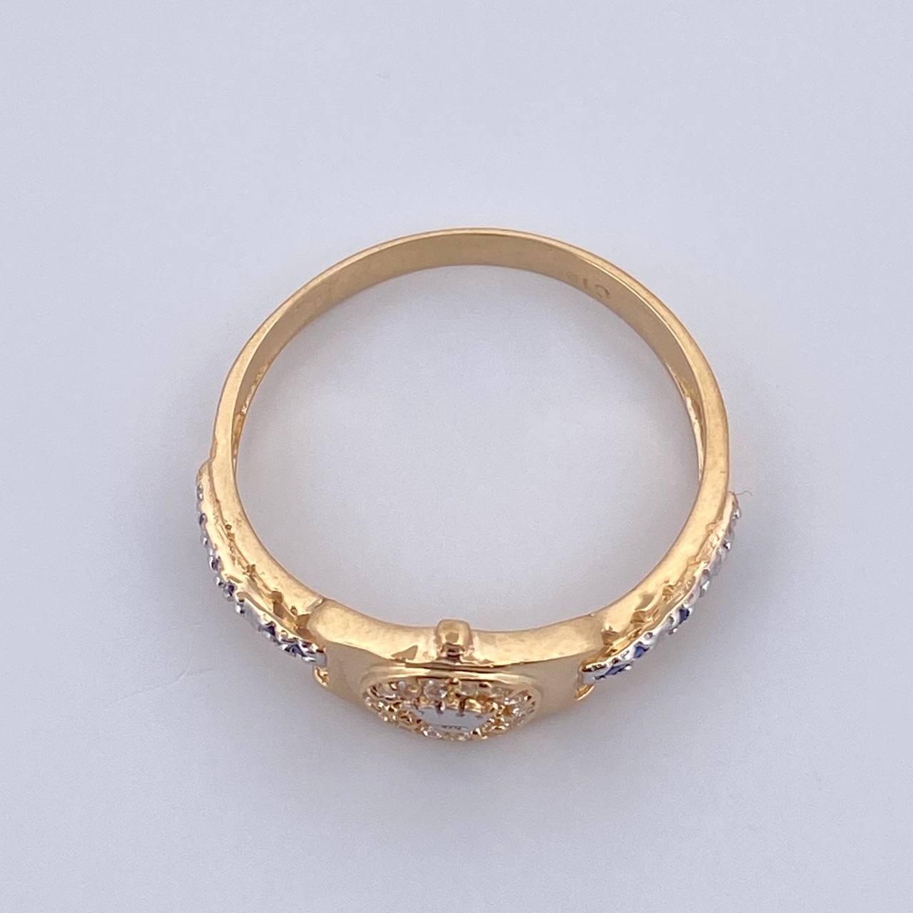 Anillo Correa Corona RX 3.5gr / T10 1/4 / Oro 18K $