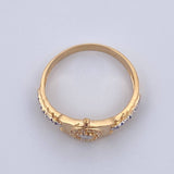 Anillo Correa Corona RX 3.5gr / T10 1/4 / Oro 18K $