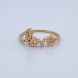 Anillo Love 1.8gr / T6 1/4 / Oro 18K $