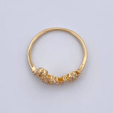 Anillo Love 1.8gr / T6 1/4 / Oro 18K $