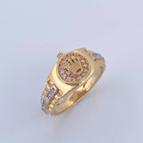 Anillo Correa Corona RX 3.65gr / T6 1/2 / Oro 18K $