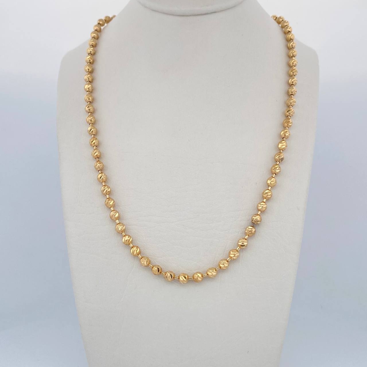 Cadena Militar 27.65gr / 64cm / Oro 18K $