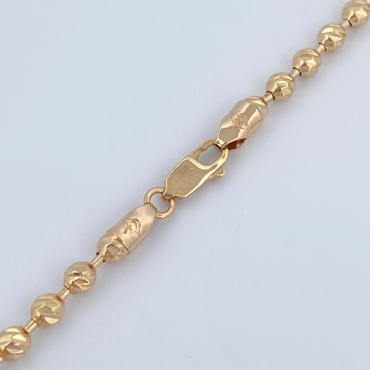 Cadena Militar 27.65gr / 64cm / Oro 18K $