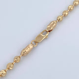 Cadena Militar 27.65gr / 64cm / Oro 18K $