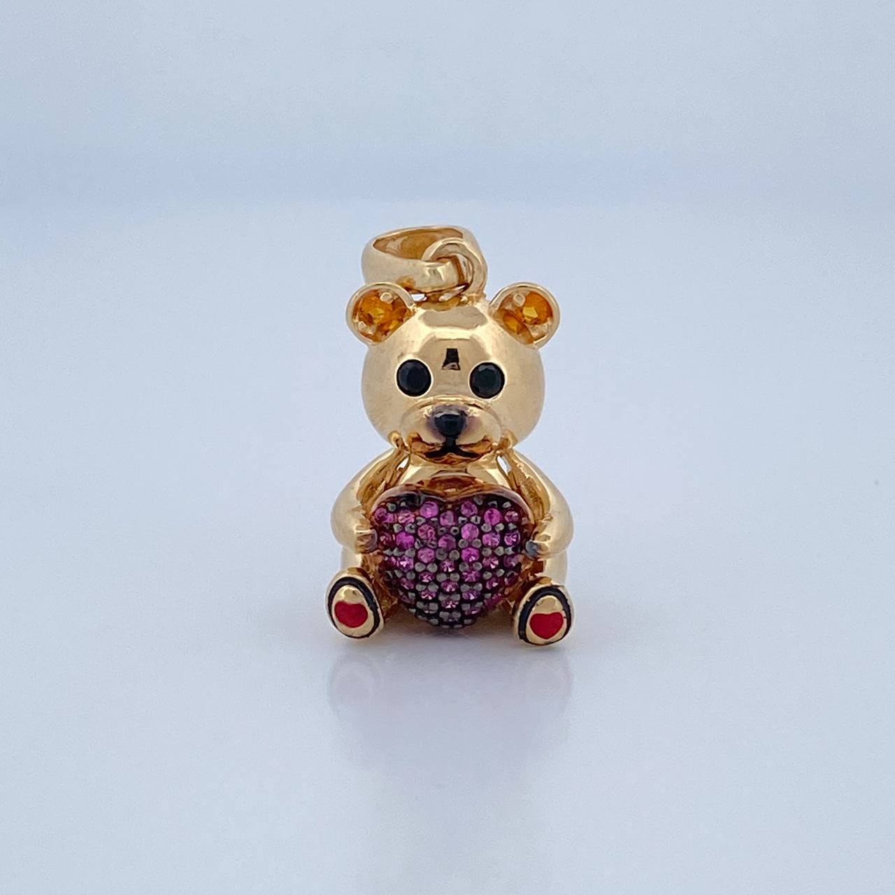 Dije Oso Corazon 5.35gr / 2.7cm / Oro 18K $