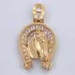 Dije Herradura Caballo 13.25gr / 4.7cm / Oro 18K $