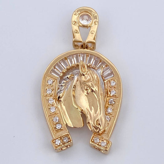 Dije Herradura Caballo 13.25gr / 4.7cm / Oro 18K $