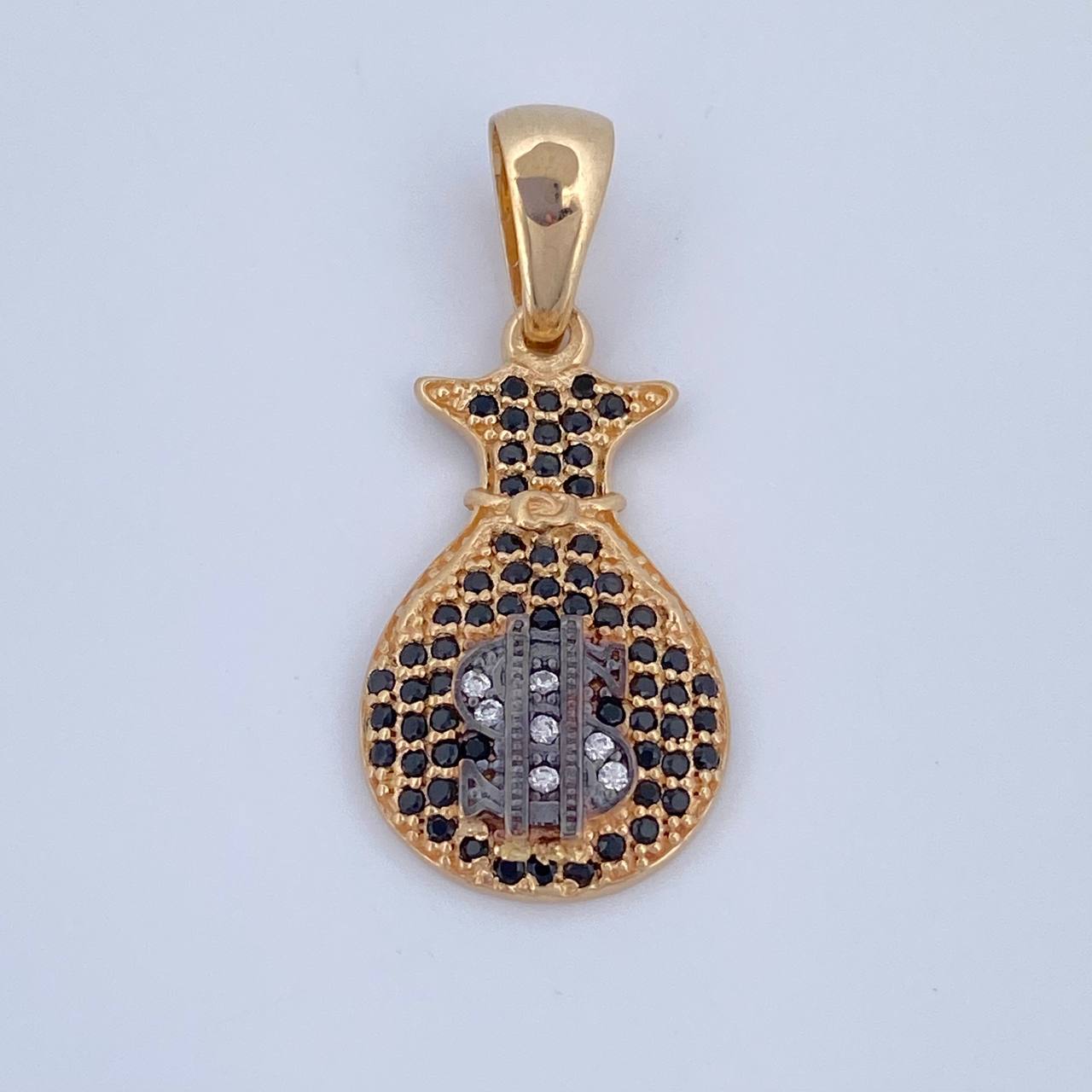 Dije Bolsa Dinero 2.55gr / 3cm / Oro 18K $