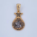 Dije Bolsa Dinero 2.55gr / 3cm / Oro 18K $