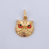 Dije Rostro Buho 2.95gr / 2.1cm / Oro 18K $