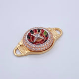 Herraje Ruleta 4.2gr / 3cm / Oro 18K $
