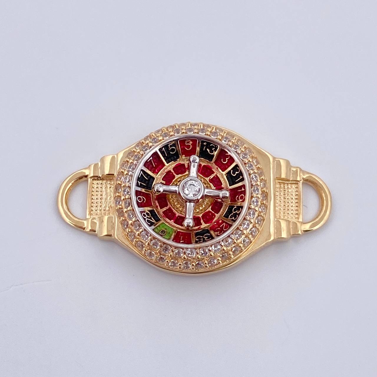 Herraje Ruleta 3.95gr / 3cm / Oro 18K $