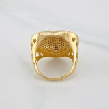 Anillo Corazon 12.05g / T8 1/2 Oro Amarillo 18K