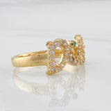 Anillo Dios 3.15g / T7 1/4 Oro Amarillo 18K