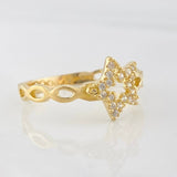 Anillo Estrella 1.35g / T5 1/2 Oro Amarillo 18K