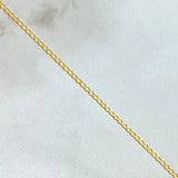 Cadena Cubana 1.4gr / 45cm / +1 Oro 18K