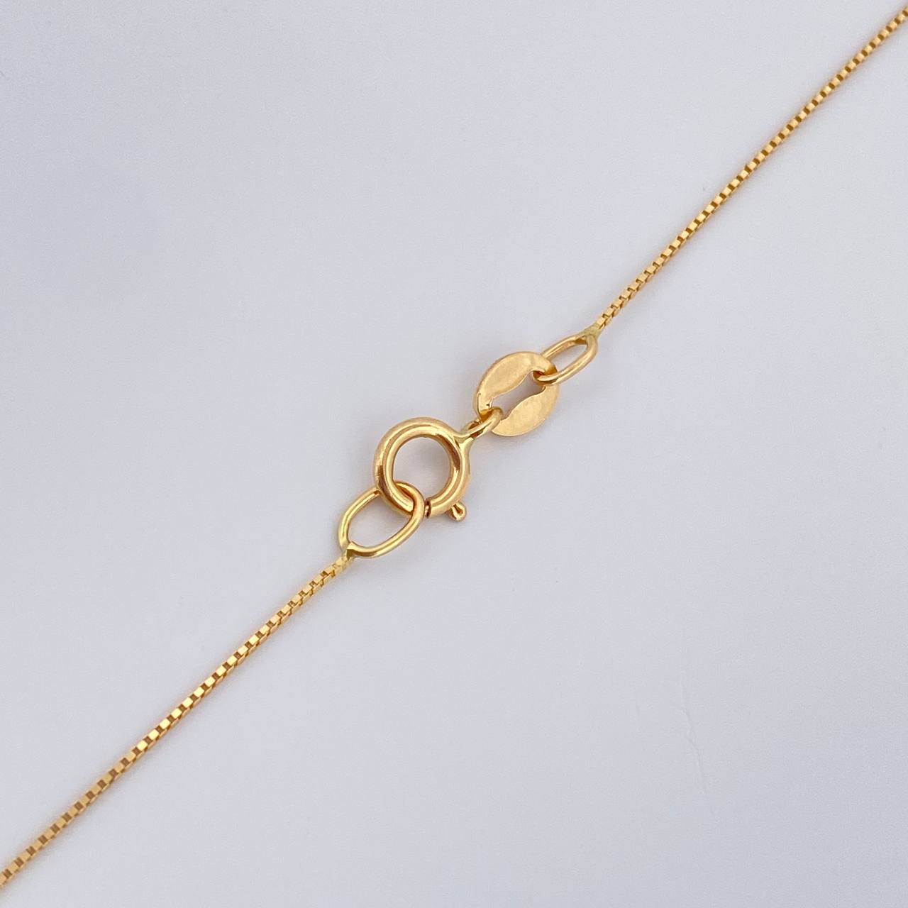 Set Cadena y Dije Veneciana + Jesus De La Misericordia 1.7gr / 45.2cm / Oro Amarillo 18K (Oferta) &