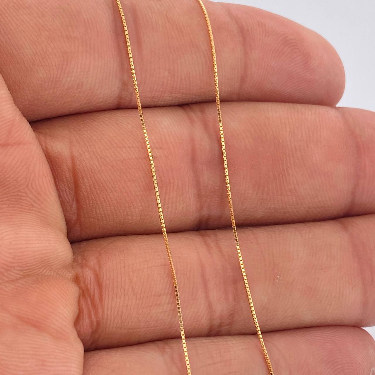 Set Cadena y Dije Veneciana + Tres Gracias 1.6gr / 45cm / Oro Amarillo 18K (Oferta) &