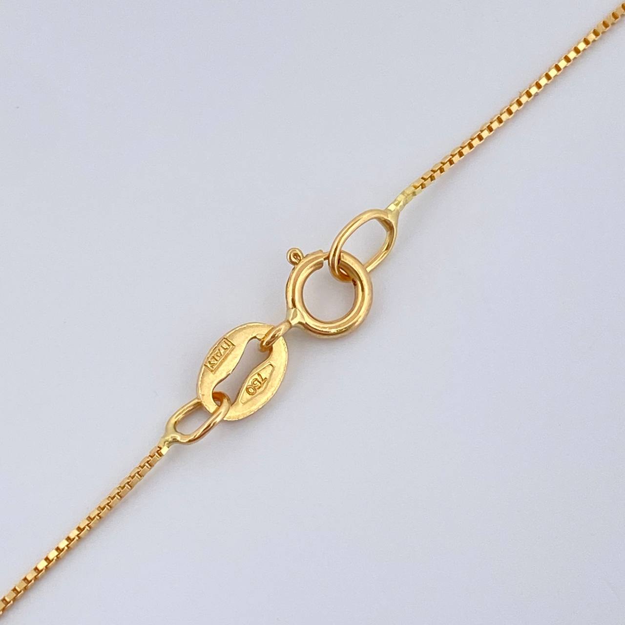 Set Cadena y Dije Veneciana + Corona RX 1.6gr / 44.5cm / Oro Amarillo 18K (Oferta) &