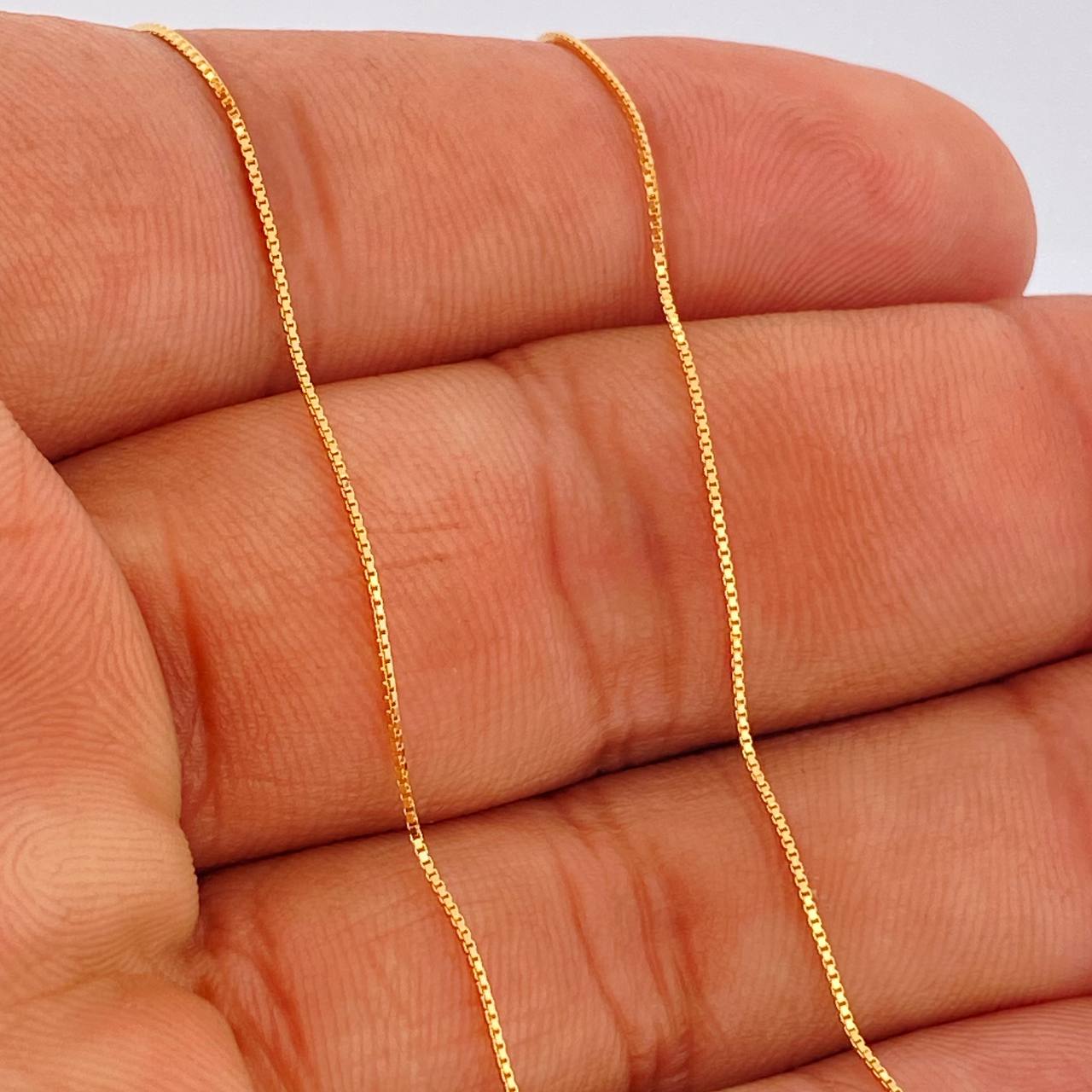 Set Cadena y Dije Veneciana + Corona RX 1.6gr / 44.5cm / Oro Amarillo 18K (Oferta) &