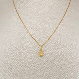 Set Cadena y Dije Veneciana + Corona RX 1.6gr / 44.5cm / Oro Amarillo 18K (Oferta) &