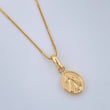 Set Cadena y Dije Veneciana + Jesus De La Misericordia 1.7gr / 45.2cm / Oro Amarillo 18K (Oferta) &