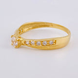 Anillo Solitario Cuatro Garras 1.95 g / T7 3/4 Oro Amarillo 18K