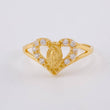 Anillo Corazón Virgen Guadalupe 1.65 g / T6 1/4 Oro Amarillo 18K