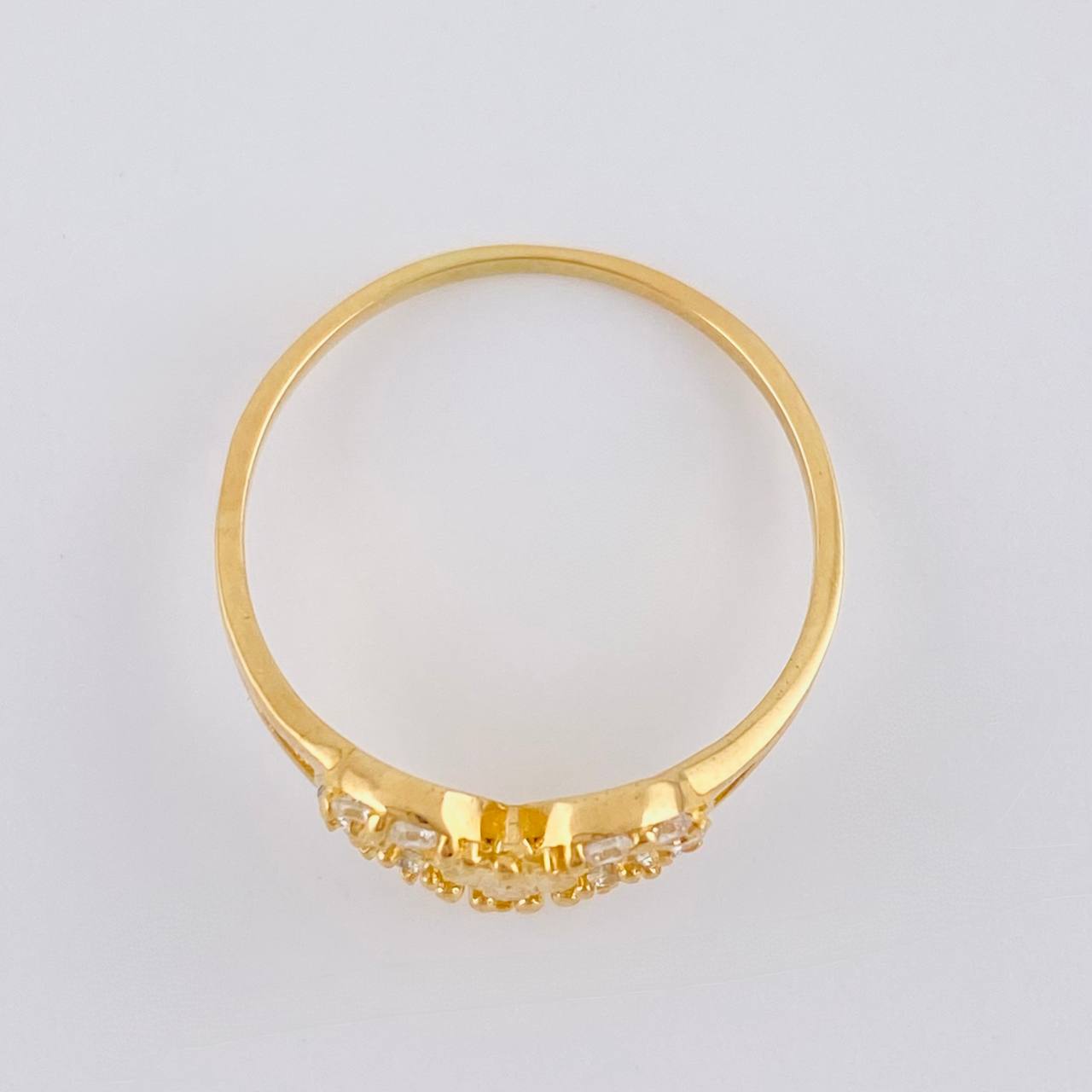 Anillo Corazón Virgen Guadalupe 1.65 g / T6 1/4 Oro Amarillo 18K
